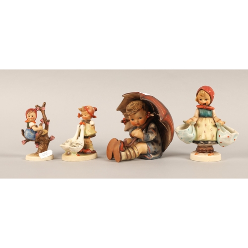 20 - Four assorted Hummel figurines