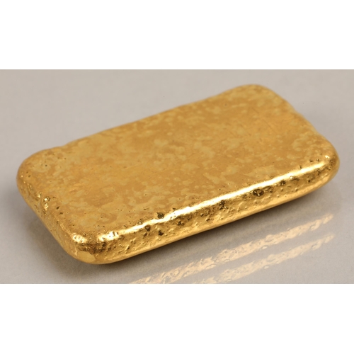 95 - 24K gold ingot, 10 Tolas (116.4g), Purefine, Birmingham UK