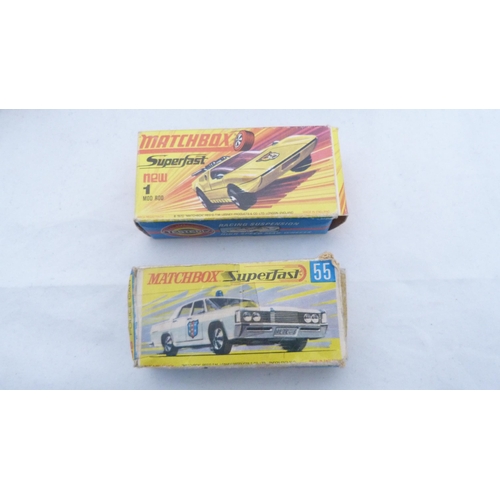 263 - Group of boxed Matchbox diecast models to include 1906 Rolls Royce Silver Ghost (2Y-10), 1930 Packar... 