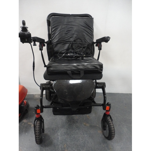 Pride iGo Lite electric wheelchair.