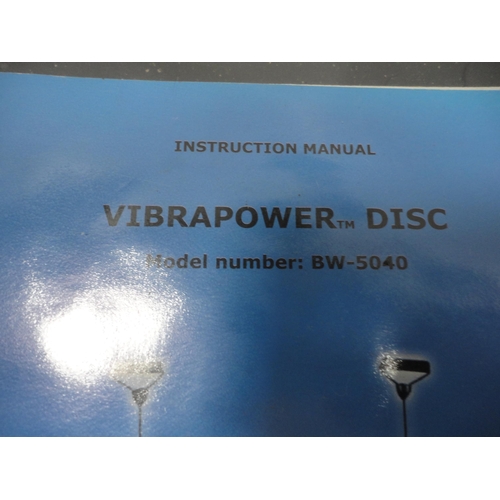 64 - Vibrapower Disc exercise machine.