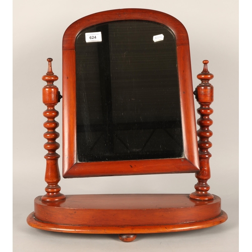 624 - Antique dressing table mirror