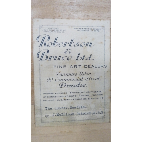442 - James McIntosh Patrick RSA ROI ARE LLD (Scottish, 1907 - 1988)The Quarry, Newtyle, AngusSigned lower... 