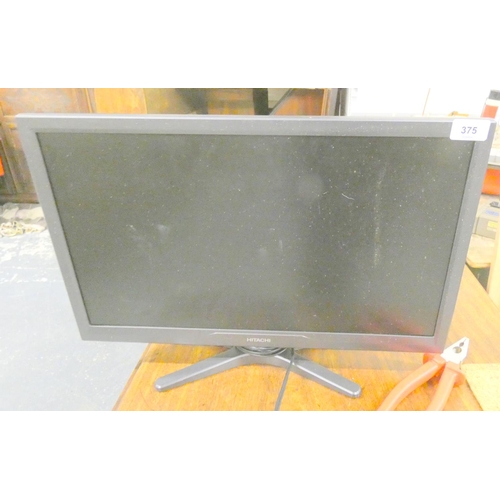 456 - Small Hitachi DVD tv.