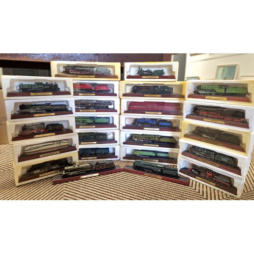 449 - Collection of mostly boxed model trains to include Evening Star, LNER etc