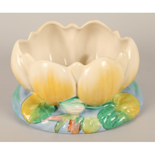 19 - Clarice Cliff lily bowl