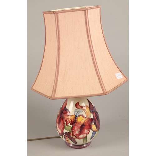 626A - Moorcroft orchid table lamp