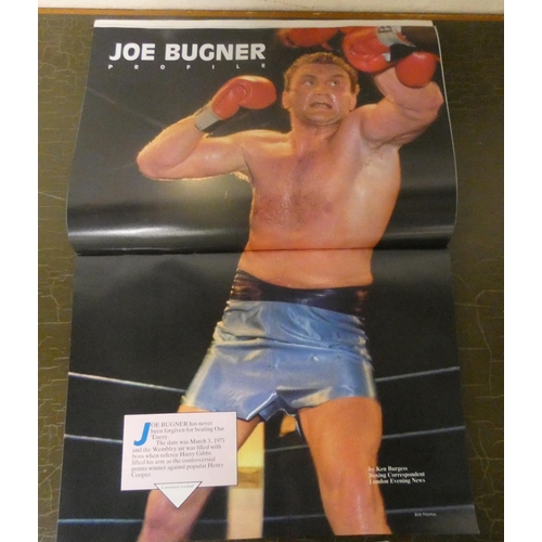 181 - Signed Frank Bruno and Joe Bugner boxing programme.