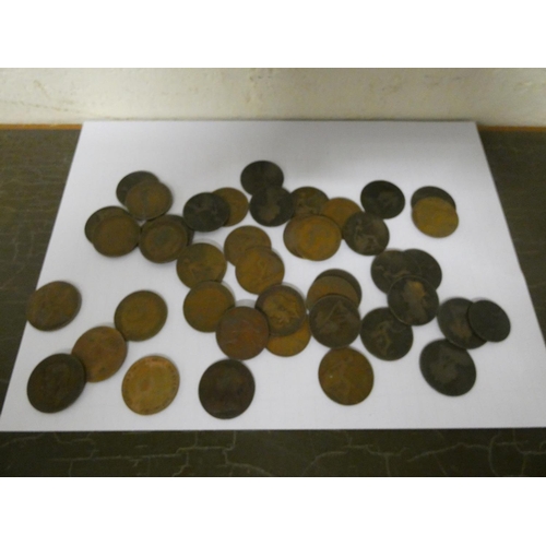 194 - Bag of British copper coinage.