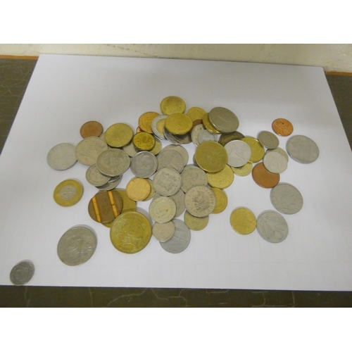 196 - Bag of world coins to include Swedish Krona etc.