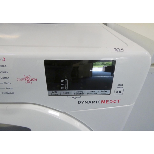 234 - Hoover 9kg A++ rated one touch Dynamic Next tumble dryer.