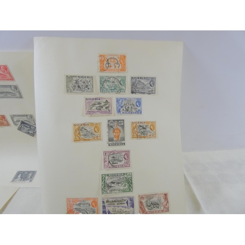 283 - Album of vintage Commonwealth stamps to include Nigeria, Canada, Malta, New Zealand.