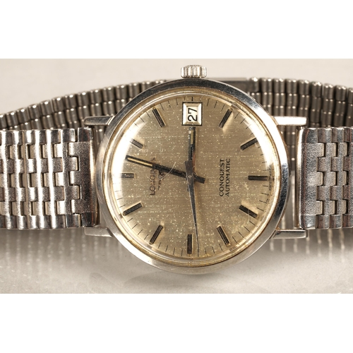 154 - Longines gents automatic wristwatch