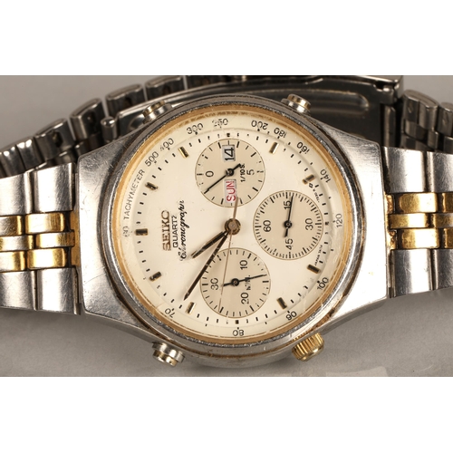 121 - Seiko Quartz Chronograph gents wristwatch