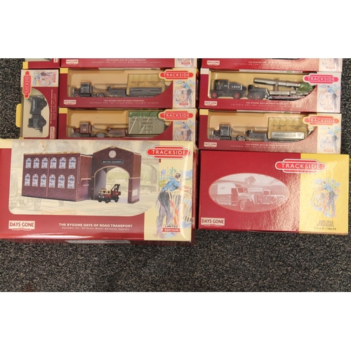 1046 - Lledo Trackside Days Gone diecast model vehicles to include BR2002 two piece tin plate railway depot...