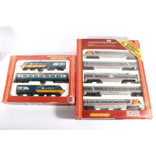 1051 - Hornby OO gauge model railways to include R794 Advanced Passenger train pack and R332 High Speed Tra...
