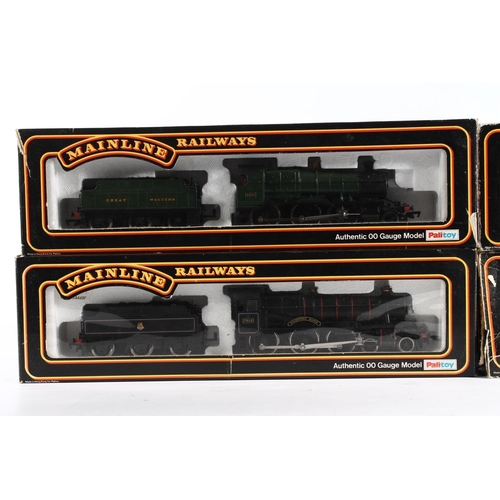 1058 - Mainline OO gauge model railways to include 37079 4-6-0 Erlestoke Manor tender locomotive 7812 BR bl...