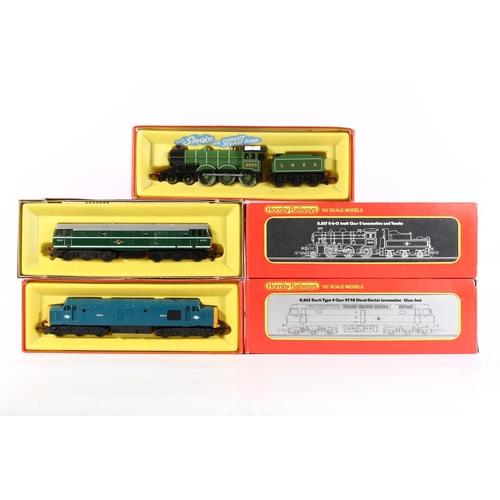 1083 - Hornby and Triang Hornby OO gauge model railways to include R866AS 4-6-0 tender locomotive 8509 LNER... 