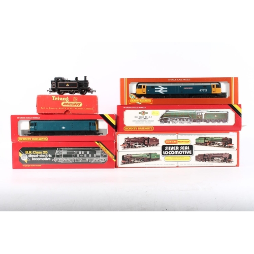 1084 - Hornby OO gauge model railways to include R859 4-6-0 Black Five Class tender locomotive 45192 BR bla... 