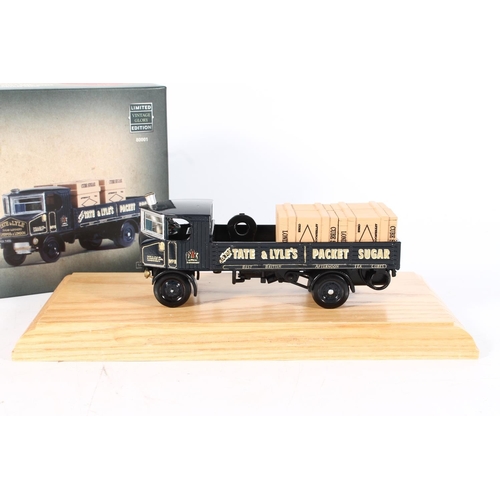 1101 - Corgi 1:50 scale Vintage Glory of Steam 80001 Sentinel steam wagon with crates Tate & Lyle boxed... 
