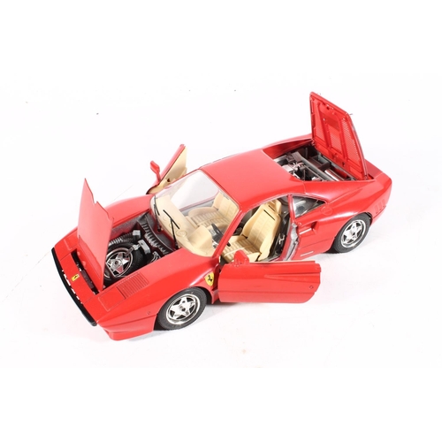 1108 - Four Burago 1:18 scale diecast model vehicles to include 3019 IT Ferrari Testarossa (1984) Italia '9... 