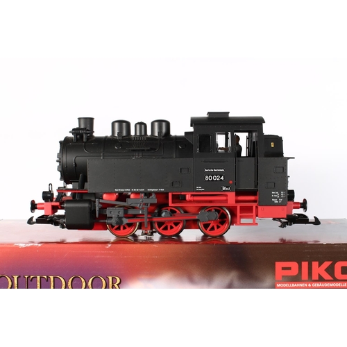 1119 - Piko G gauge 45mm outdoor indoor garden railway 37200 dampflokonmotive Deutsche Reichbahn 80024 blac... 