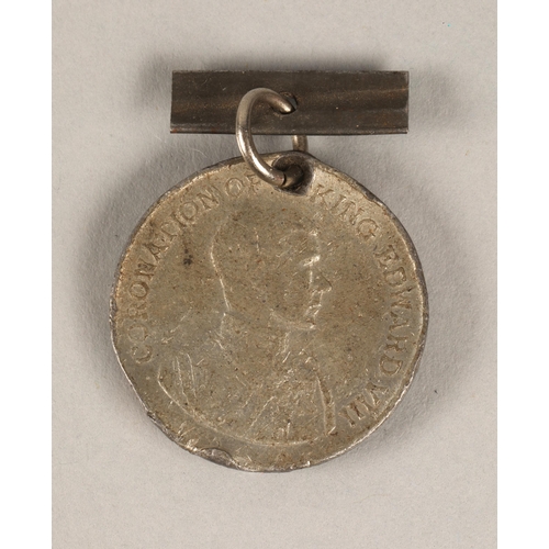 102 - Medallion to commemorate the Coronation of King Edward VIII 1937