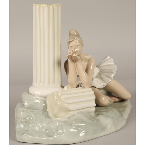 22 - Lladro figure, ballerina lying down