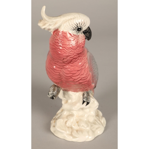 33 - Beswick cockatoo figure marked 1180, (damaged)approx. 20cm high