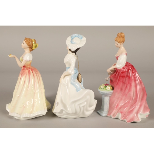 35 - Three Royal Doulton figures to include 'Margaret' HN2397, 'Deborah' HN3644 & 'Alexandra' HN3292