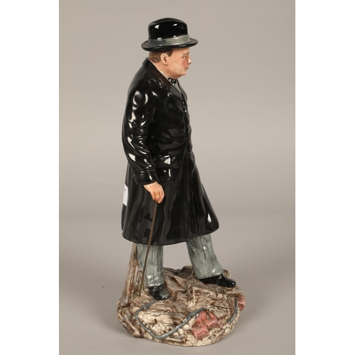 39 - Royal Doulton figure, 'Winston S. Churchill' HN3433, no. 1712 (with certification)