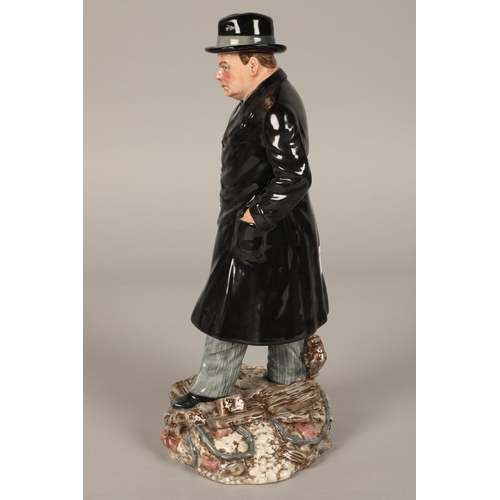 39 - Royal Doulton figure, 'Winston S. Churchill' HN3433, no. 1712 (with certification)