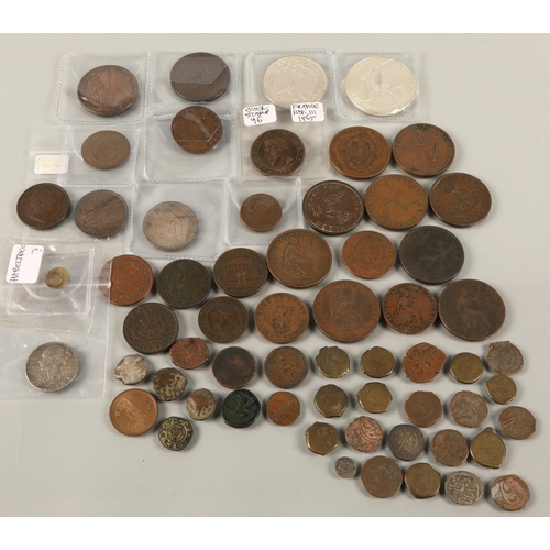 95 - Assortment of historic world coins