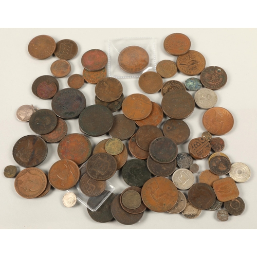 97 - Assorted world coins