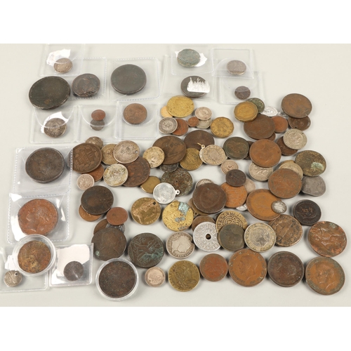 98 - Assorted world coins