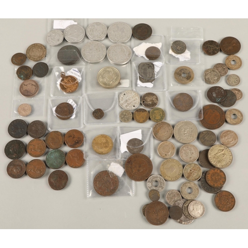 99 - Assorted world coins