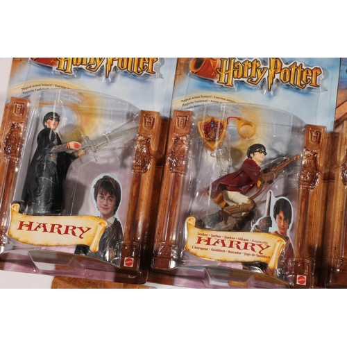 1133 - Mattel Harry Potter figures from The Philosophers Stone circa 2001 to include 52663 Quidditch Harry,... 