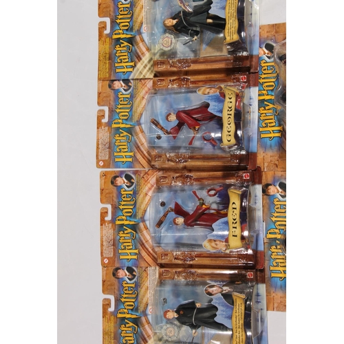 1134 - Mattel figures from Harry Potter and the Philosopher's Stone circa 2001 to include 54875 George, 555... 