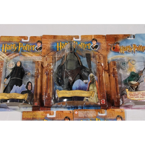 1135 - Mattel figures from Harry Potter and the Philosopher's Stone circa 2001 to include 56096 Voldemort, ... 