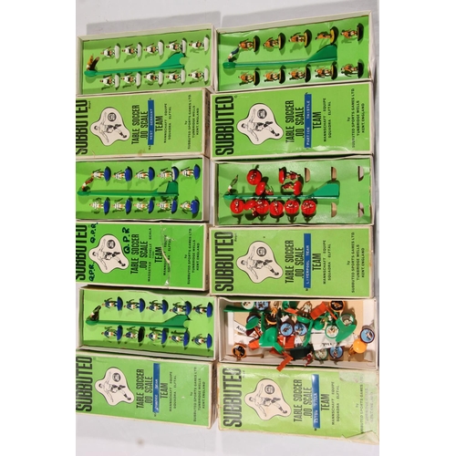 1139 - Subbuteo Table Soccer World Cup Edition, also football teams to include Dundee, Hearts, Partick This... 