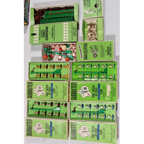 1139 - Subbuteo Table Soccer World Cup Edition, also football teams to include Dundee, Hearts, Partick This... 