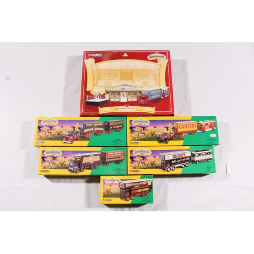 1141 - Corgi Classics The Showmans Range diecast model vehicle sets to include 31012 Mickey Kiely Boxing Se... 