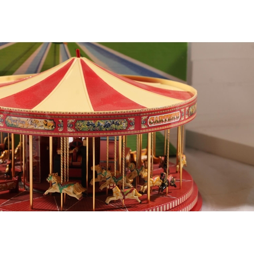 1144 - Corgi Fairground Attractions CC20402 Carters Steam Gallopers, 1:50 scale diecast model carousel boxe... 