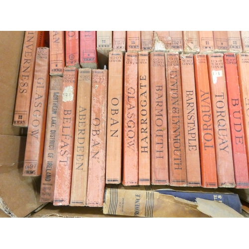 1 - <strong>WARD LOCK & CO.  </strong>Guide Books. A carton of approx. 60....