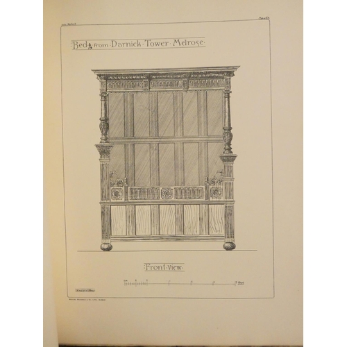 100 - SMALL J. W.  Scottish Woodwork of the Sixteenth & Seventeenth Centuries Measured & Drawn for... 