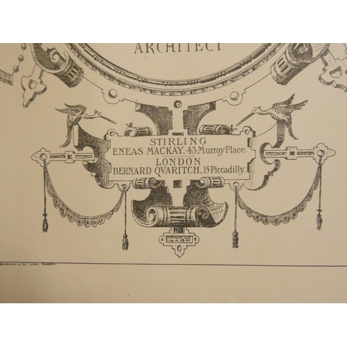 100 - SMALL J. W.  Scottish Woodwork of the Sixteenth & Seventeenth Centuries Measured & Drawn for... 