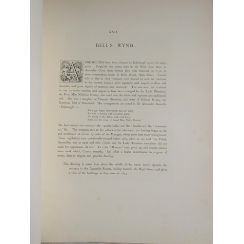 101 - DRUMMOND JAMES.  Old Edinburgh, Reproduced in Fac-Simile from His Original Drawings. Ltd. ed. 416/50... 