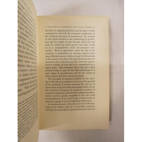 111 - KEYNES J. MAYNARD.  A Tract on Monetary Reform. Orig. blue cloth. 1st ed., 1923; also Aldous Huxley,... 