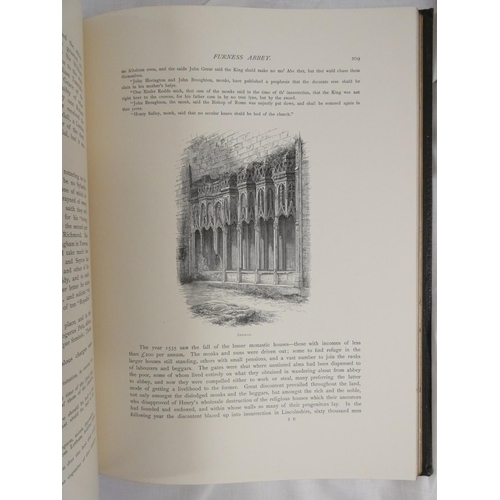 113 - ROSS FREDERICK.  The Ruined Abbeys of Britain. 2 vols. Chromolitho plates, text illus. &am... 