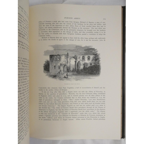 113 - ROSS FREDERICK.  The Ruined Abbeys of Britain. 2 vols. Chromolitho plates, text illus. &am... 